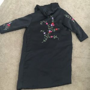 Silk Embroidered Opera Coat